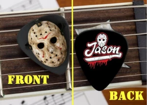 Set of 3 Jason Voorhees Mask Friday the 13th premium Promo Guitar Pick Pic - Picture 1 of 1