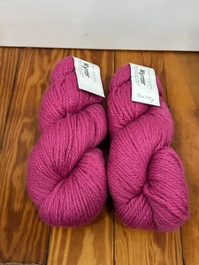 Classic Elite Yarns Wynter 50 Alpaca 50 Wool Bulky Color 7619 2 Hanks Peony Pink - Picture 1 of 2