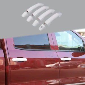 Exterior Door Handle Cover Shell For Chevy Silverado/GMC Sierra 14+ Oxford White - Picture 1 of 11