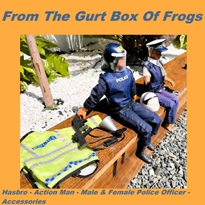 Hasbro - Action Man - Male & Female Police Officer - Accessories - Imagen 1 de 9