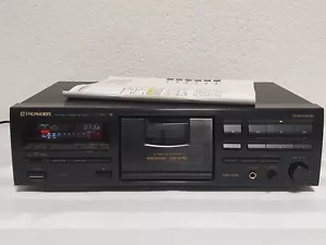 PIONEER CT-S420 3 cabezales HiFi DOLBY SYSTEM estéreo Cassette Deck, hecho en Japón - Imagen 1 de 19