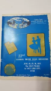 22nd National Square Dance Convention Program Book 1973 Salt Lake City, Utah - Picture 1 of 4