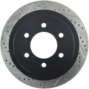 StopTech 127.65102R Select Sport Cross-Drilled And Slotted Disc Brake Rotor - Picture 1 of 2