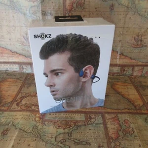 Auriculares inalámbricos Shokz OpenRun de conducción ósea - azules - Imagen 1 de 2