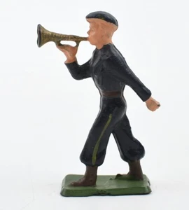 STARLUX French Commando Soldier with Trumpet /Vintage Toy Soldier - Picture 1 of 4