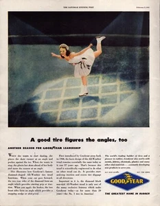 1945 GOODYEAR Una buona gomma figurine anche gli angoli. Un altro motivo per Goodyear! - Foto 1 di 1
