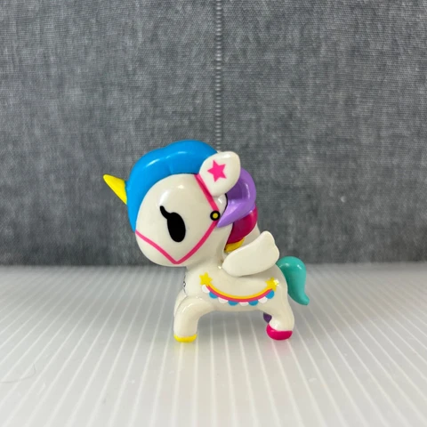 Tokidoki Unicorno Neon Star Can Can Jubilee 2" Inch Figure Figurine Just Play Cover