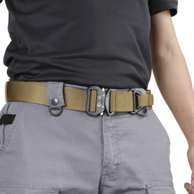 EDC Riggers Cinturón Liberación Rápida 1.75" Cinturón Táctico Caza Airsoft Equipo Militar - Imagen 1 de 4