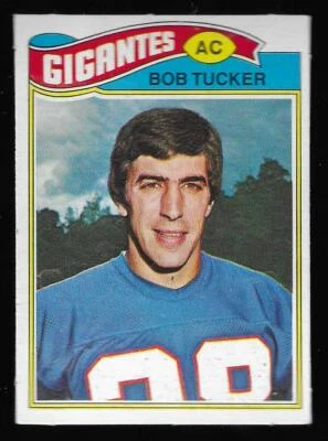 1977 Topps Mexican Bob Tucker Giants #124 (#1) - Image 1 of 2
