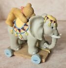 Cherished Teddies Elephant 1995 "Trunk Full Of Bear Hugs" 103977 Circus New