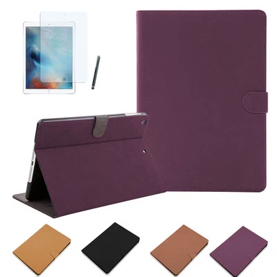 Schutzhülle iPad Pro 9,7 Zoll VELOURS Kunstleder Tasche Cover Case Etui + Folie - Bild 1 von 4