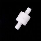 1x 8mm 1/4" Plastic One Way Inline Check Valve For Fuel Diesel Gas Liquid Air=t=