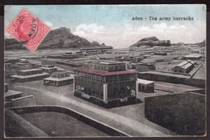 1072 POSTAL DE CUARTEL DE EJÉRCITO ADEN - Imagen 1 de 2
