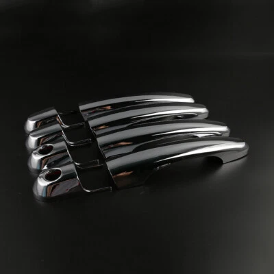 4X For Hyundai Tucson Chrome Door Handle Cap Decor 2004 2005 2006 2007 2008 2009 Foto 1 de 4
