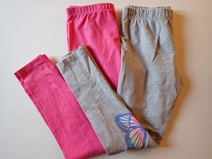 Girls Leggings Children's Place XL 14 Pink and Carter's Size 14 Gray Butterfly - Picture 1 of 17