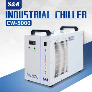 S&A Industrial Water Chiller CW-5000TG for CO2 Laser Engraving Cutting Machine - Imagen 1 de 10