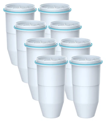 Water Filter Replacement Fit for Zero Pitcher and Dispenser ZR-001 ZR-017 8Pack - Image 1 of 4