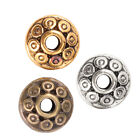  300 PCS Beads for Jewelry Making Flat Round Disc Spacer Silver