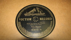 BILLY MURRAY VICTOR 78 RPM RECORD 16842 WHEN MARIOLA DO THE CUBANOLA - Picture 1 of 2