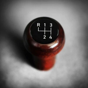 BMW WOOD GEAR SHIFT KNOB E3 E9 E10 E12 E21 2000 CS 4 SPEED SCREW IN 25119056584 - Picture 1 of 4