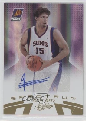 2010-11 Absolute Memorabilia Gold Spectrum Auto /99 Robin Lopez #88 Auto - Image 1 of 2