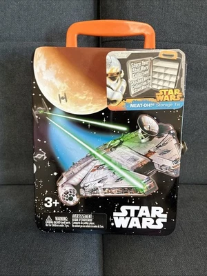 Hot Wheels Star Wars Escala 1:64 Grupo de 21 Incluye Casi-Oh! Lata de almacenamiento Foto 1 de 4