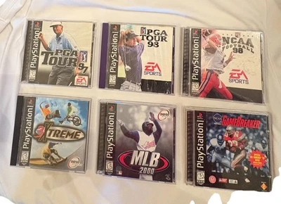 PS1 Sports Games (CIB, BL, Acceptable Condition, All Games Tested) - Image 1 of 4