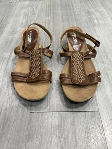 Naturalizer N5 bequeme Damen-Ledersandalen Größe 9,5 - Bild 1 von 7