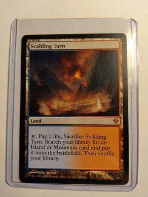 MTG Scalding Tarn Zendikar  NM - Image 1 of 2