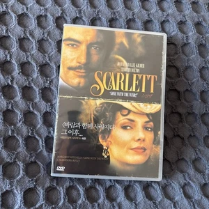 Scarlett DVD 1994 Timothy Dalton Gone with the wind 2 Region ALL Korean Release - Picture 1 of 8