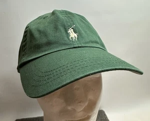 Polo by Ralph Lauren Jockey grün verstellbar Herren Kappe Mütze KOSTENLOSER VERSAND - Bild 1 von 7