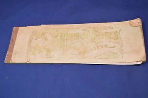 Raro libretto ricevute serie uniformi vintage, primi '900,alcune lacrime,scritta - Foto 1 di 4