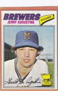 1977 Topps Baseball Jerry Augustine Rookie #577 Brewers EXMT/NM *91516 - Bild 1 von 1