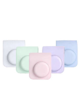 皮革相机保护壳 包 保护膜 适用于 FUJIFILM instax mini 12 — 第 1/4 张图片
