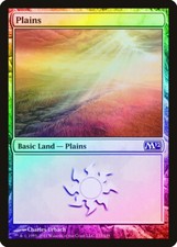 Plains (233) FOIL Magic 2012 / M12 NM Basic Land MAGIC GATHERING CARD ABUGames