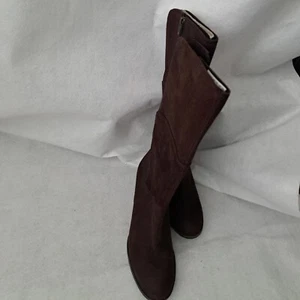 Timberland Knee High Boots Womens Size Uk8 Brown Leather Please see Pics - Picture 1 of 8