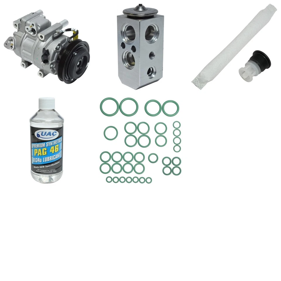 Kit de compresor de aire acondicionado para Hyundai Accent 2006-2009 UAC 2007 2008 Foto 1 de 1