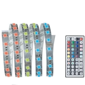 Paulmann 705.87 MaxLED RGB Stripe Basisset 1,5m Lichtband 20W Farbwechsel - Picture 1 of 4