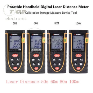 SNDWAY 6 Schlüssel 50M/60M/80M/100M Laser Entfernungsmesser Entfernungsmesser messen - Bild 1 von 29