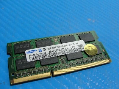 MacBook Pro 17" A1297 2009 MB604LL/A Samsung SO-DIMM RAM Memory 2GB PC3-8500S #1 - Image 1 of 3