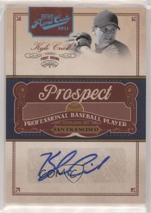 2011 Playoff Prime Cuts Prospect Signatures Century Platinum /25 Kyle Crick Auto
