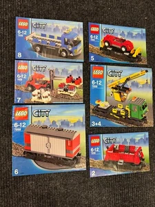 Lego City Cargo Train Deluxe (7898) solo libretti istruzioni *manca 1 libretto - Foto 1 di 1