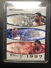 Tim Duncan Tracy McGrady Chauncey Billups 2007 Fleer Class of 1997 #0815/1997 NM