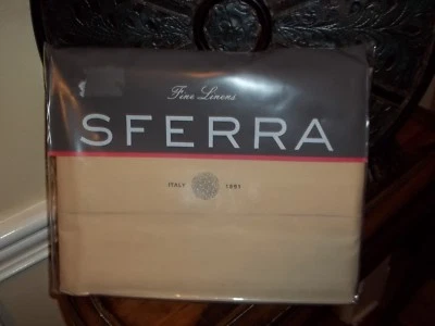Funda nórdica doble NIP SFERRA Celeste 3990 almendra 100 % algodón egipcio percal Foto 1 de 4