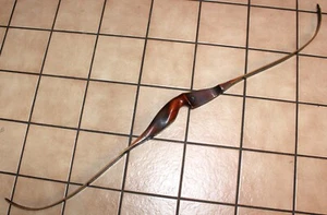 Herters Perfection 62 RH Recurve Bow - 40# Draw 28" Pull - Vintage - DAMAGED - Picture 1 of 14