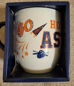Houston Astros Cheer Ceramic 18oz Mug Brand New In Box MLB - Picture 1 of 9