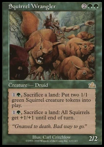 MTG SQUIRREL WRANGLER POOR - SCOIATTOLO LITIGIOSO - PRO - MAGIC - Bild 1 von 1