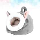 Soft and Cozy Doughnut-Shaped Pet Bed for Hamsters, Rats, and Dogs
