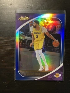 2020-21 Panini Absolute Memorabilia Blue /99 Anthony Davis #46 Lakers Card PWE - Bild 1 von 2