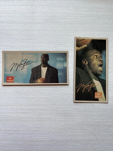 2-1990s Hanes Michael Jordan 4" Magnets Cover